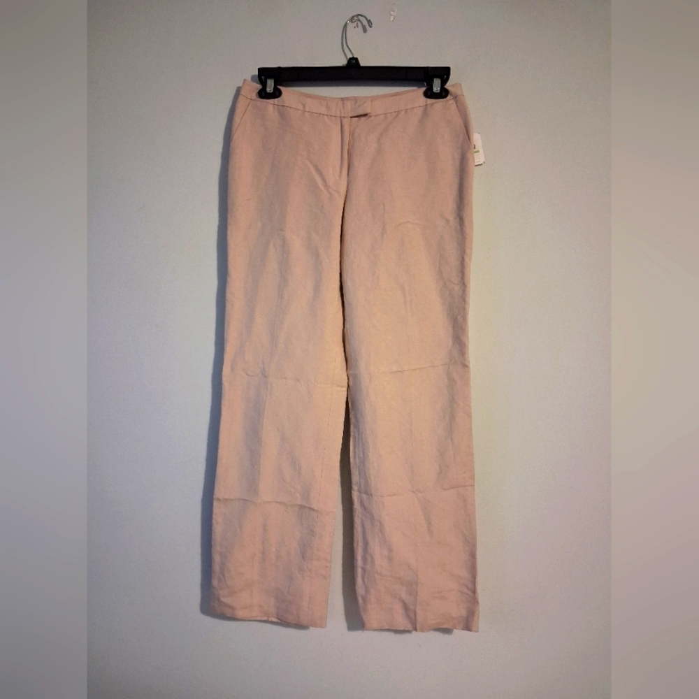 Linen Blend Pants Size 8